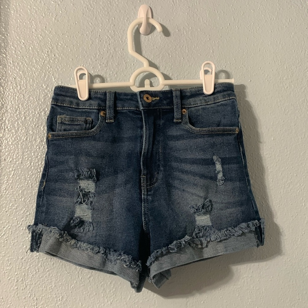 Dark wash Jean shorts